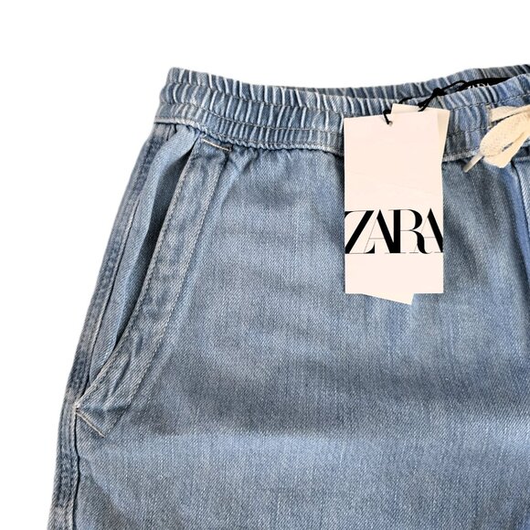 ZARA Denim Shorts - Size Large Men's NWT - Picture 3 of 6